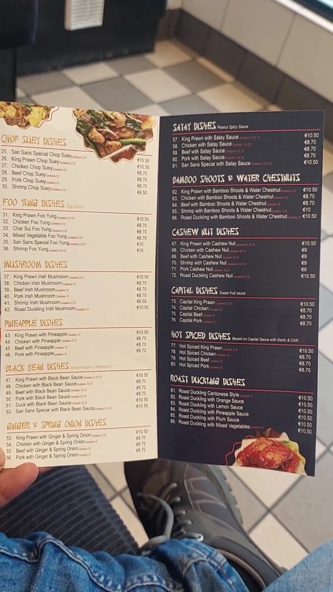 Menu San-Sans Chinese Takeaway-2