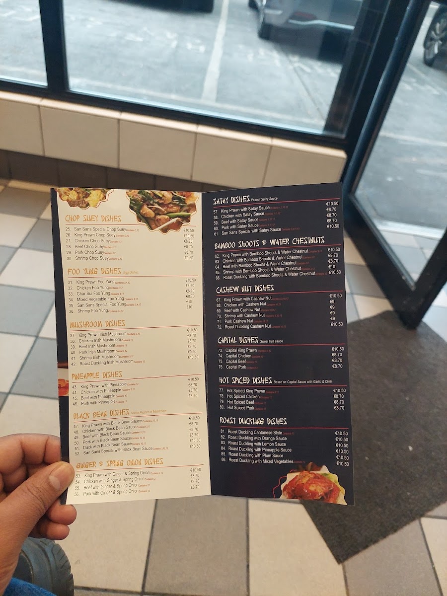 Menu San-Sans Chinese Takeaway-6